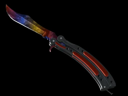 ★ Butterfly Knife | Marble Fade (Factory New) - CS2 Skin Portfolio Dashboard Analytics