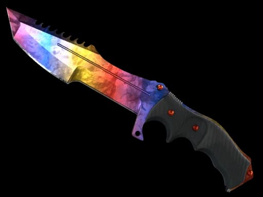 ★ StatTrak™ Huntsman Knife | Marble Fade (Minimal Wear) - CS2 Skin Portfolio Dashboard Analytics